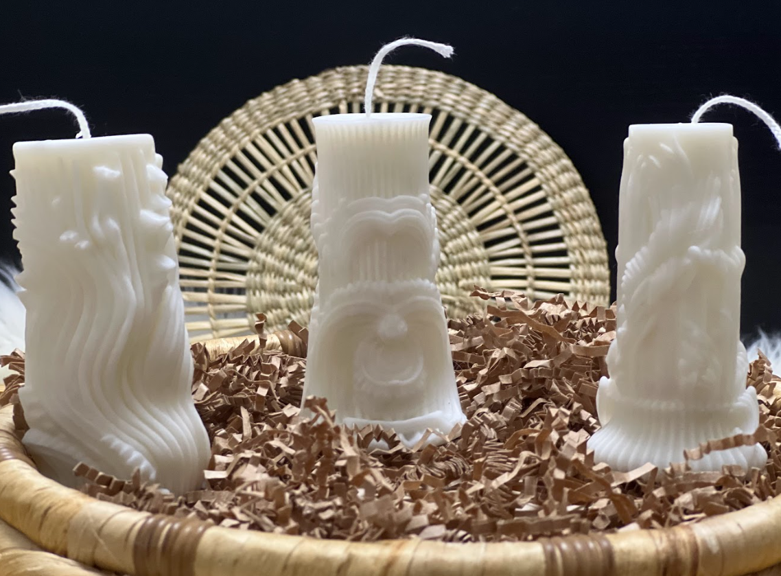 Europian pillar candles