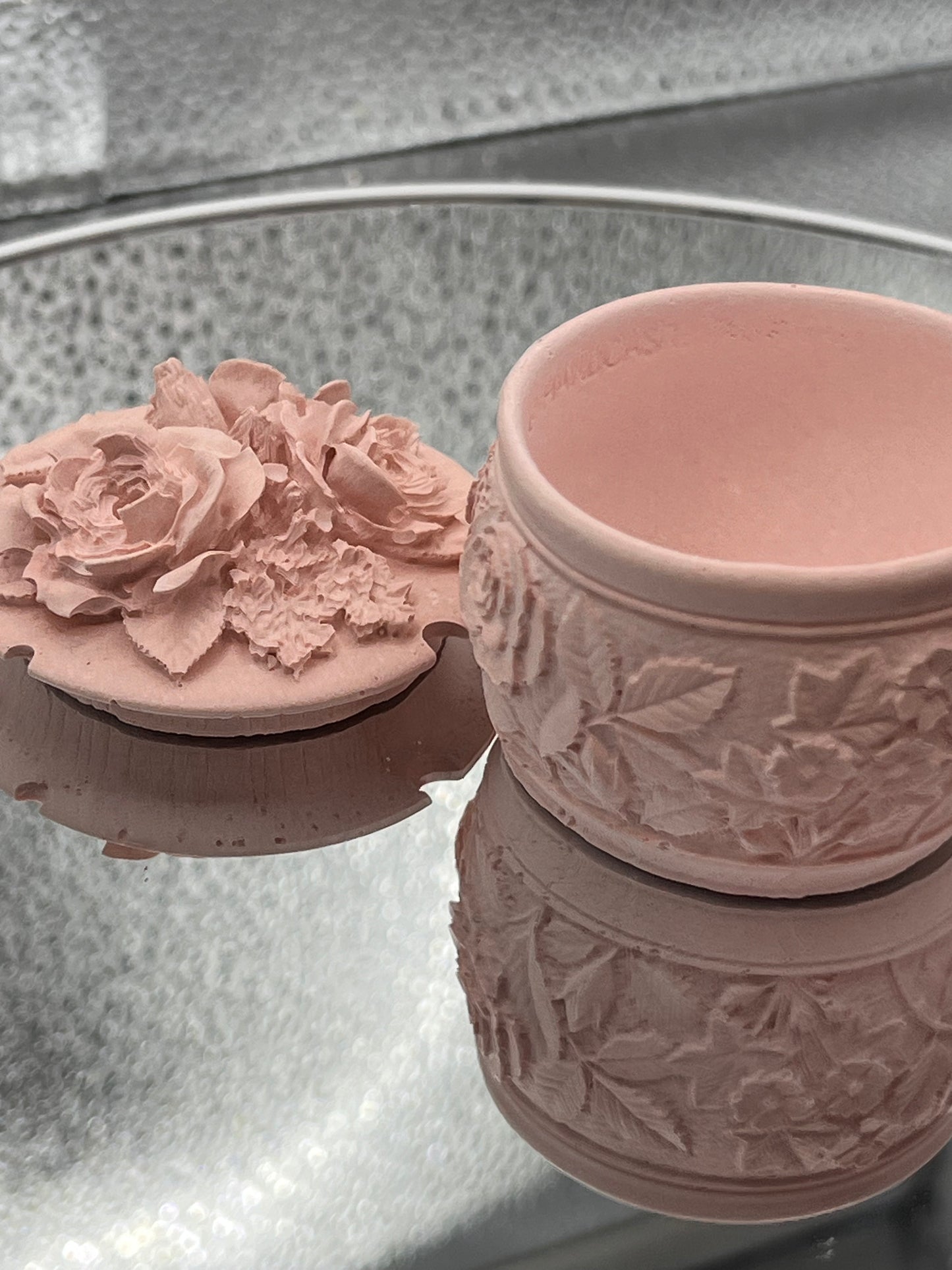 Handmade concrete jar /DECORATIVE JARS