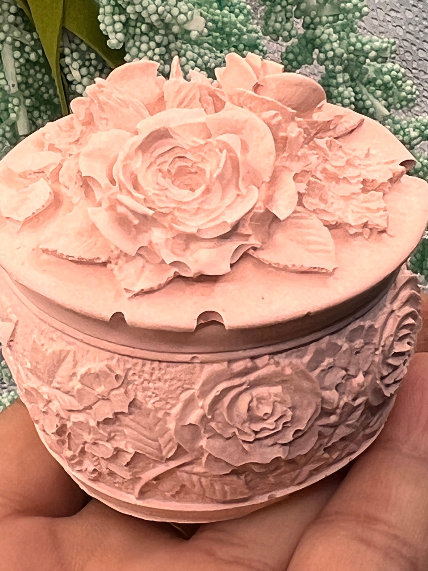 Handmade concrete jar /DECORATIVE JARS