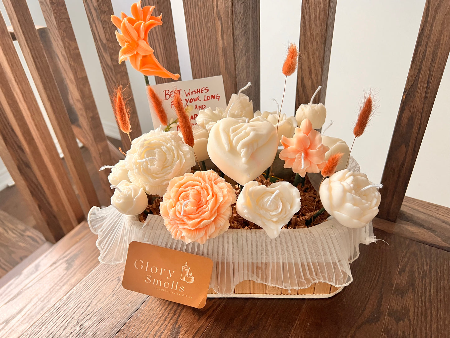 Fall Candle bouquet