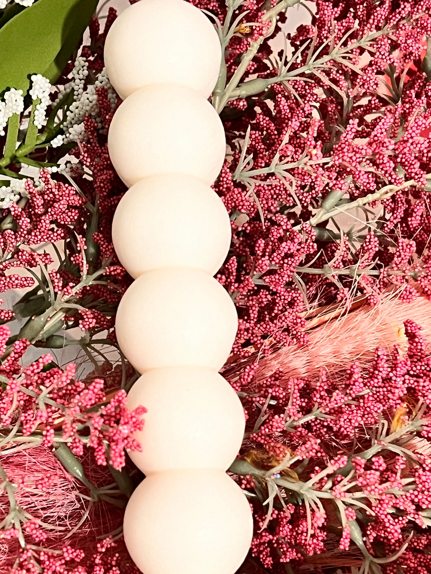 Bubble pillar candle
