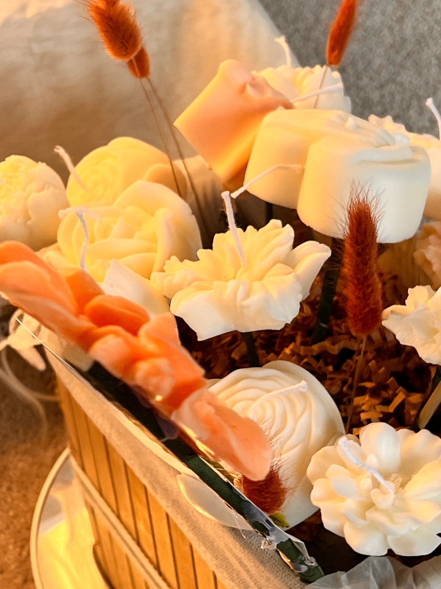 Fall Candle bouquet