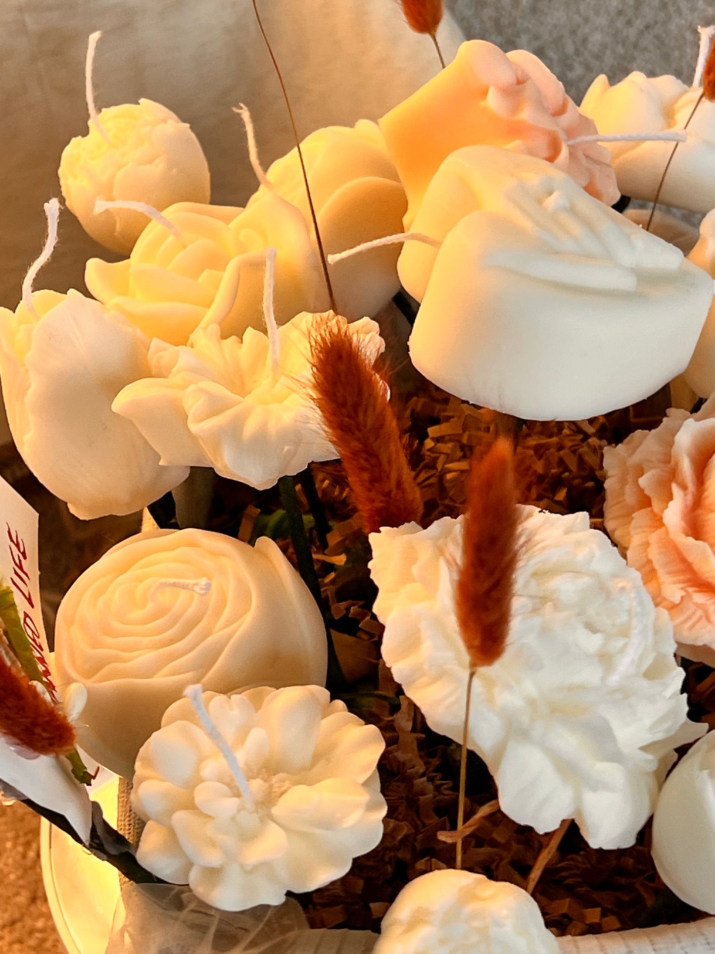 Fall Candle bouquet