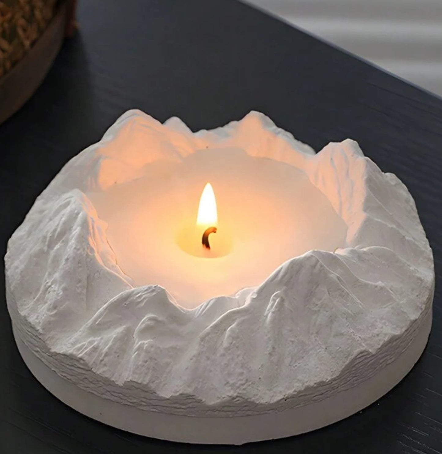 Mountain candle