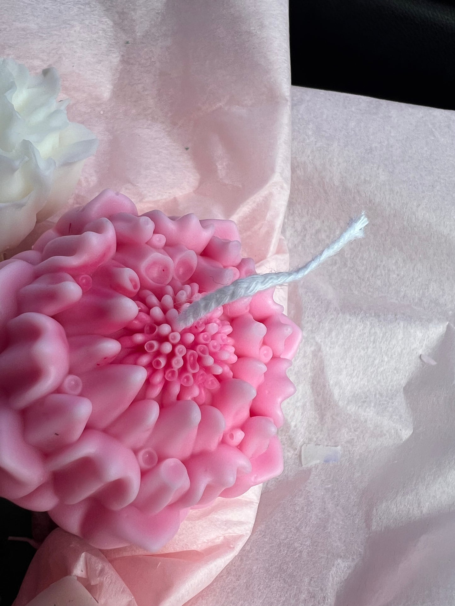 Floral candle bouquet