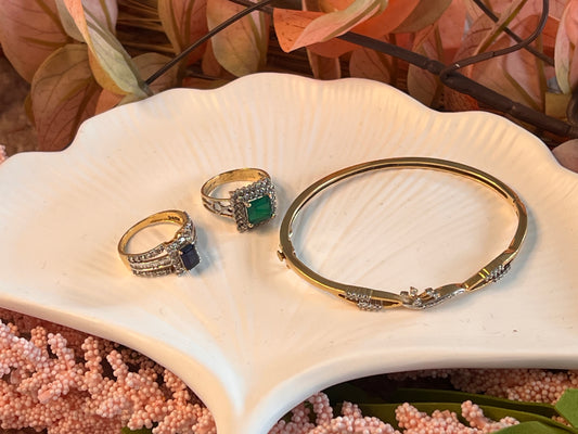 Leaf jewellery tray