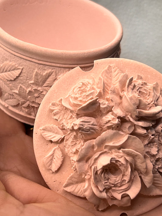 Handmade concrete jar /DECORATIVE JARS